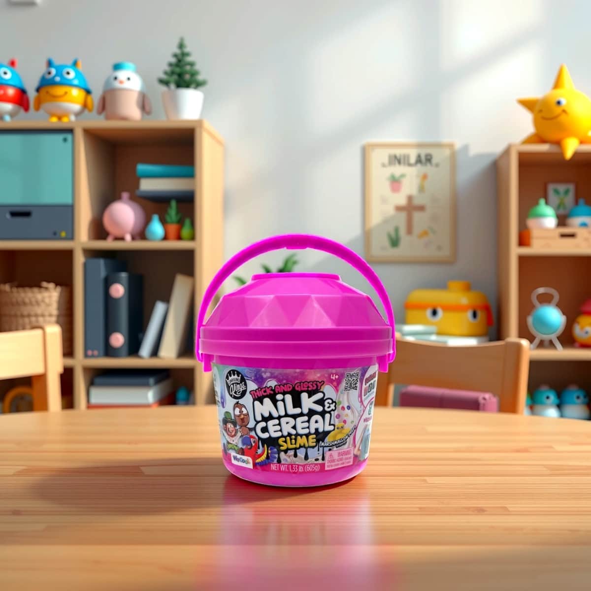 Compound Kings Milk and Cereal Slime Bucket Unisex, 3-4 Years