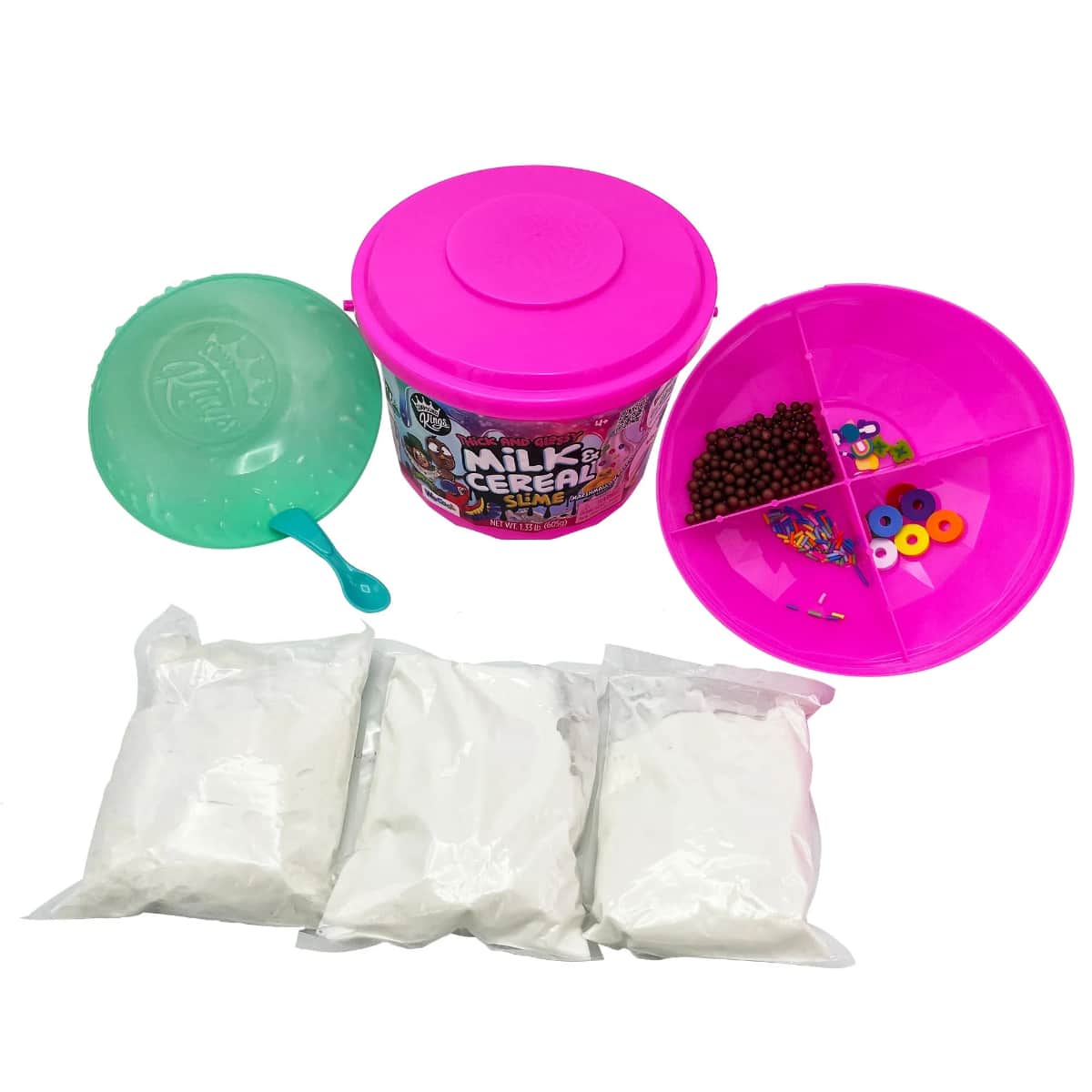 Compound Kings Milk and Cereal Slime Bucket Unisex, 3-4 Years