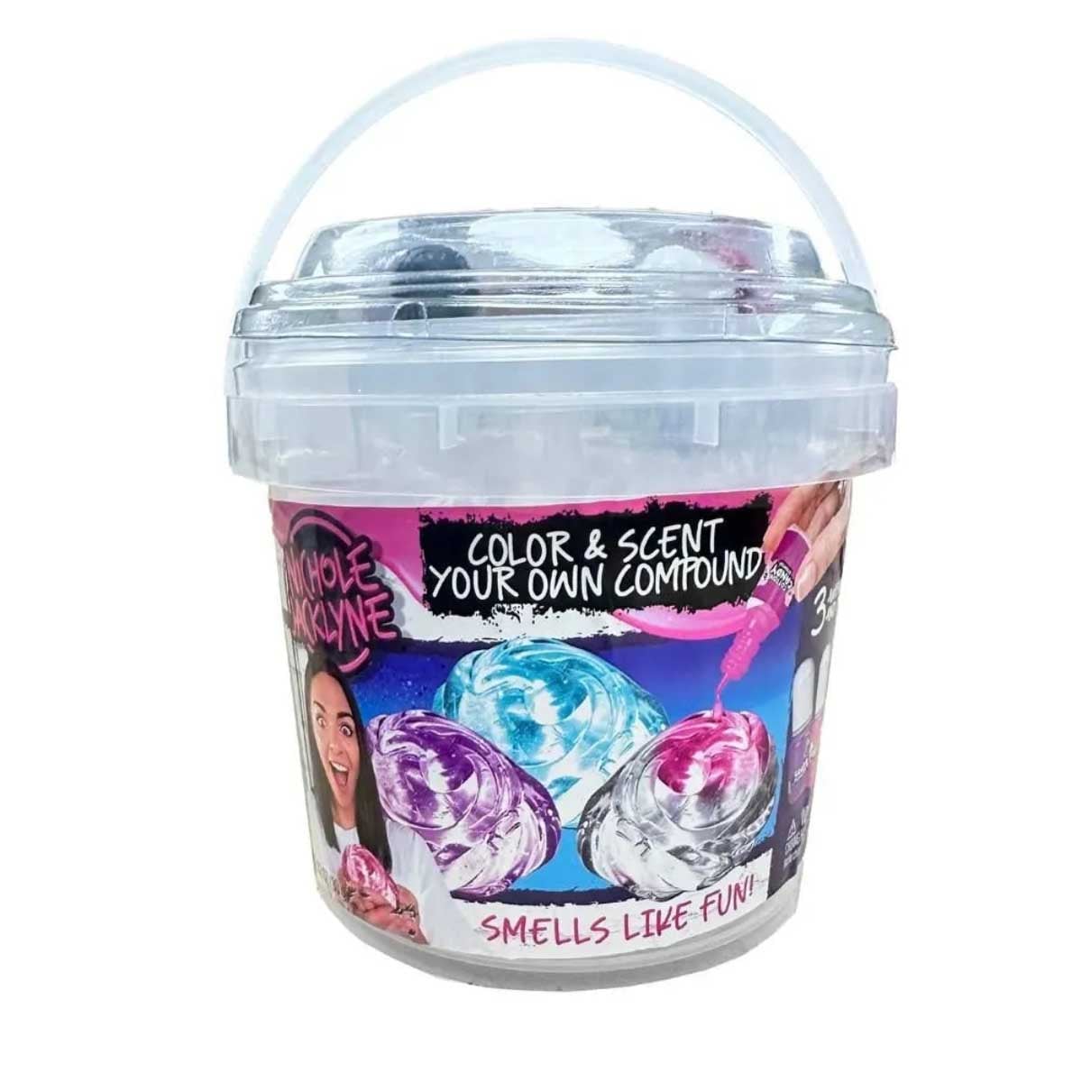 Compound Kings Nichole Jacklyn Scent Your Own Crystal Clearz Slime Kit Unisex, 5-7 Years