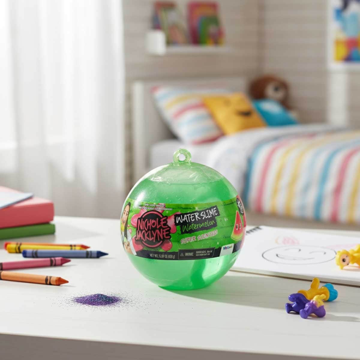 Compound Kings Nichole Jacklyne Watermelon Water Slime Unisex, 5-7 Years