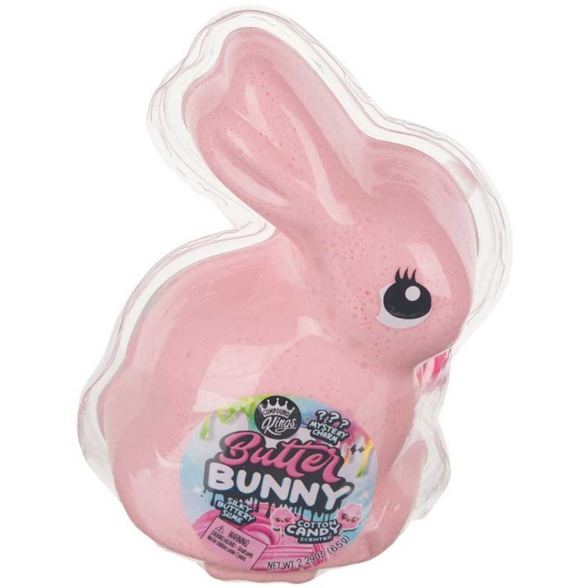 معجون تشكيل حلوى القطن على شكل أرنب وردي من كومباوند كينجز، مناسب للجنسين، من 5 إلى 7 سنوات