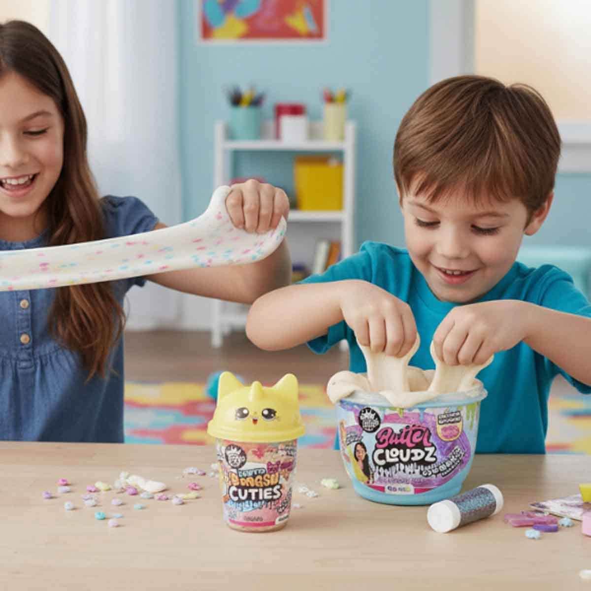 Compound Kings Slime Kit & Whipped Bingsu Unicorn Assorted Cupcake Slime Bundle Pack Unisex, 5-7 Years