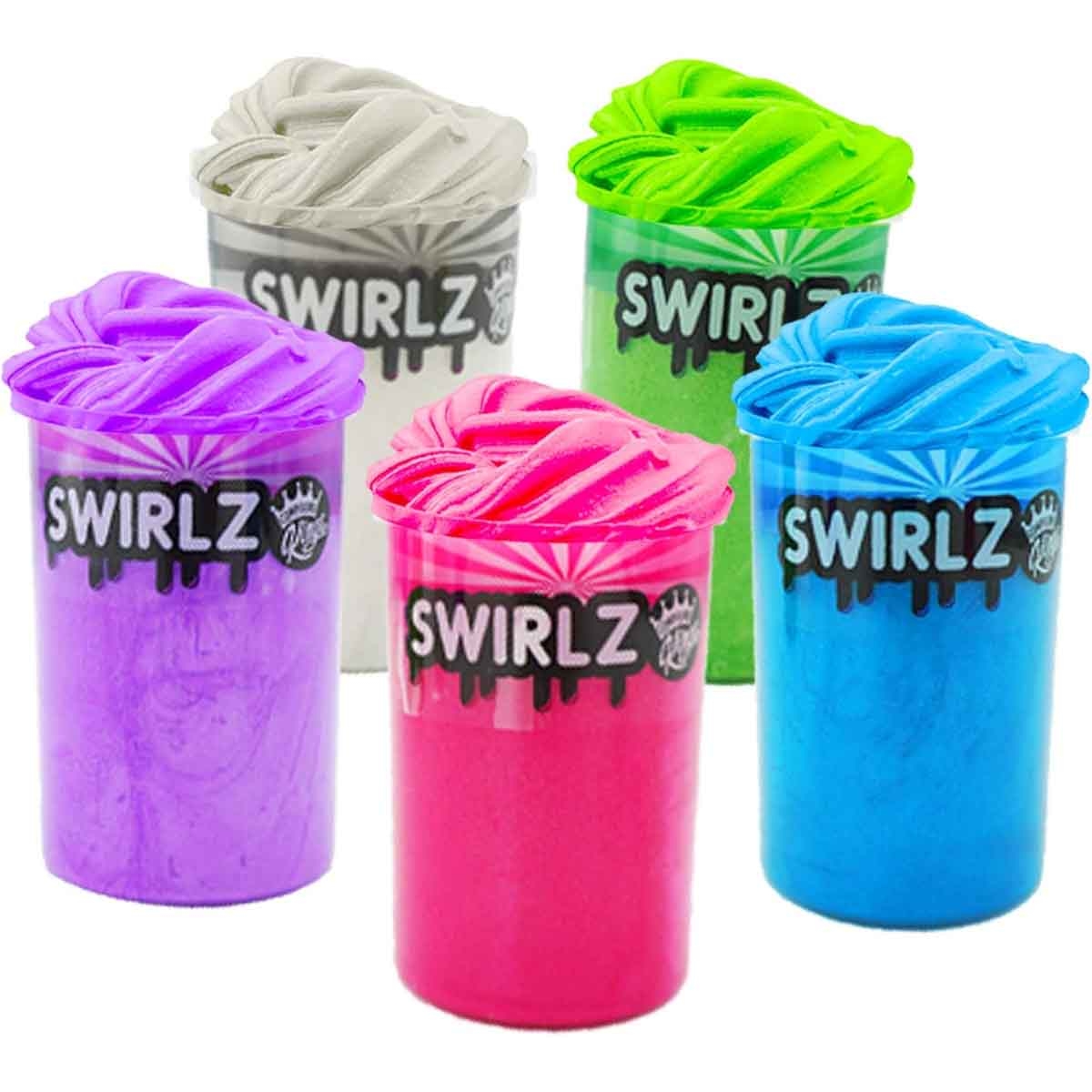 Compound Kings Swirlz 5 Pack Slime Set Unisex, 5-7 Years