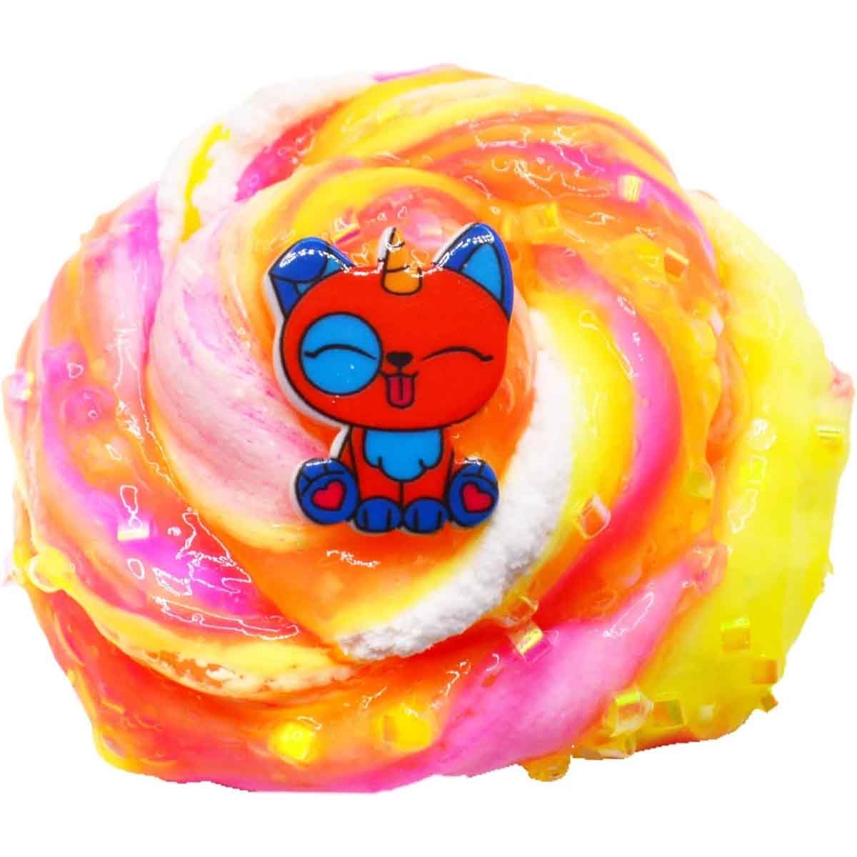 Compound Kings Whipped Bingsu Birthday Cake Surprise Slime Unisex, 5-7 Years