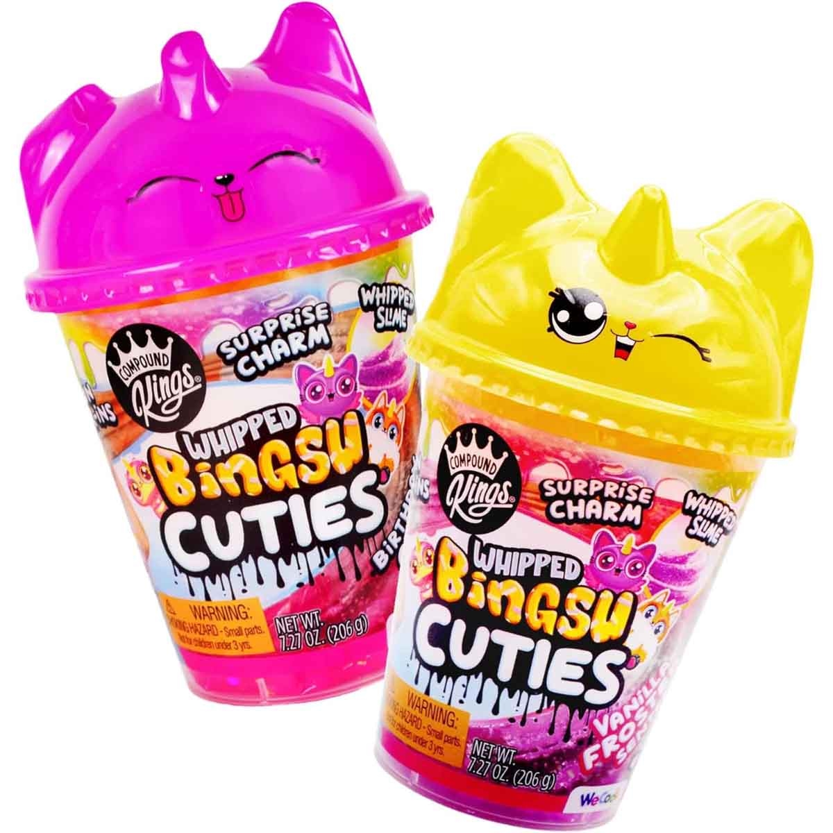 Compound Kings Whipped Bingsu Birthday Cake Surprise Slime Unisex, 5-7 Years