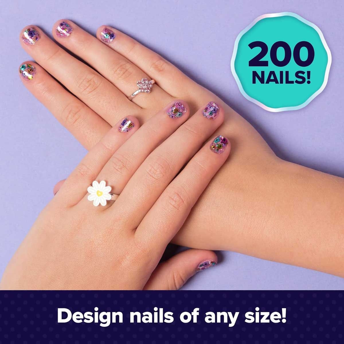 Cool Maker Go Glam Nail Studio Dress-Up Accessories Girls, 8-10 Years