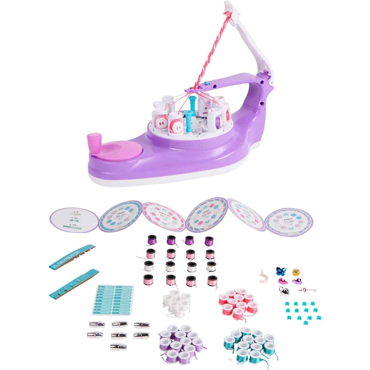 Cool Maker Kumikreator 3 in 1 Necklace and Bracelet Making Kit Dress-Up Accessories Girls, 8-10 Years