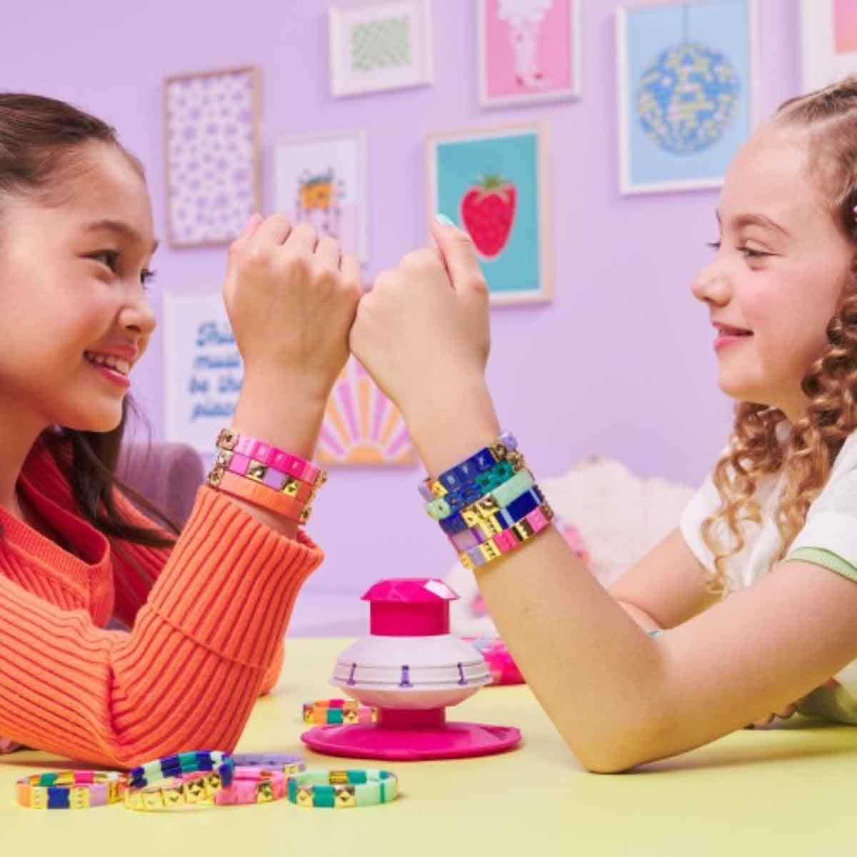 كول ميكر آلة صنع الأساور بوب ستايل للفتيات عمر 8-10 سنوات