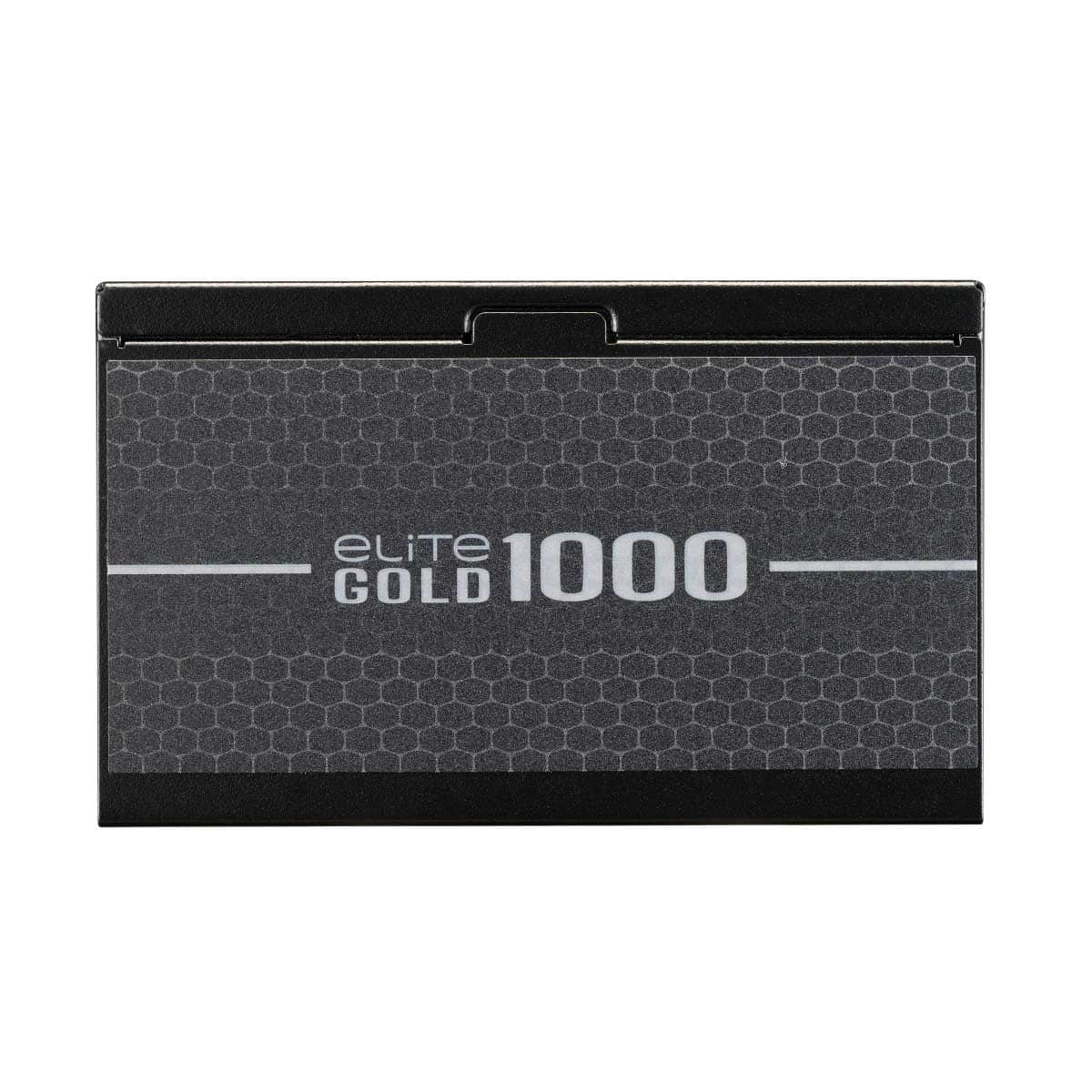كولر ماستر إيليت جولد 1000 إف إم مزود طاقة 1000 واط مع مروحة وكابل طاقة بريطاني