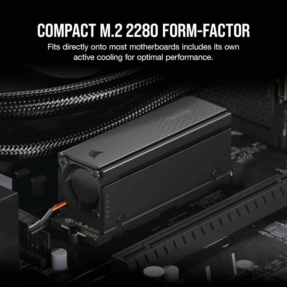 Corsair 1TB MP700 Air Cooler Gen5 M.2 SSD