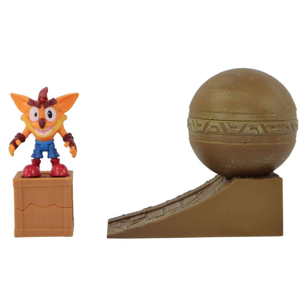 Crash Bandicoot Boulder Dash Diorama Figure Set Boys, 8-10 Years