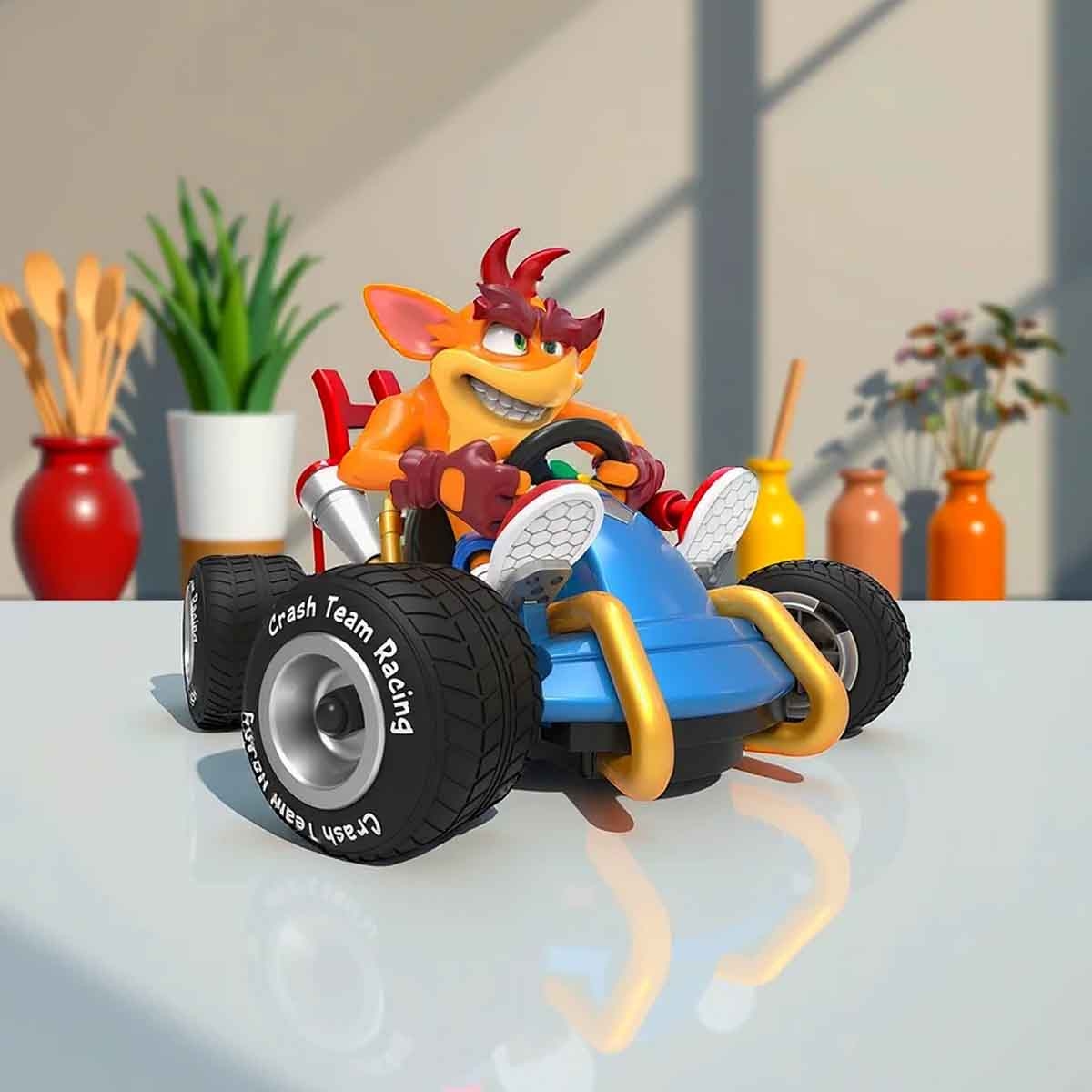 Crash Bandicoot Power Slide Drift Remote Control Kart Boys, 5-7 Years