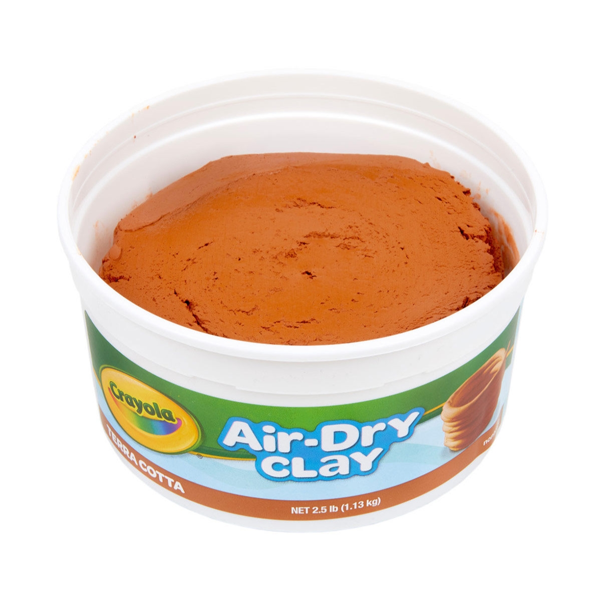 Crayola 1.13 kg Air Dry Terra Cotta Modeling Clay Unisex, 5-7 Years