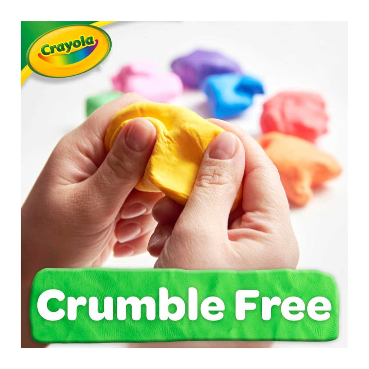 Crayola 1.36 kg Super Soft Assorted Dough Bucket Unisex, 3-4 Years, Pack of 6