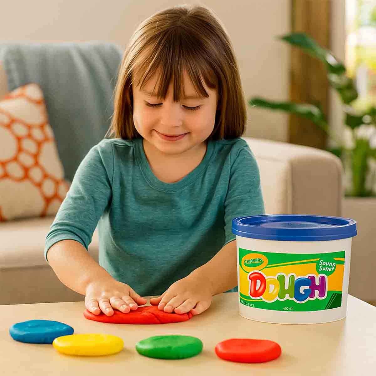 Crayola 1.36 kg Super Soft Orange Dough Bucket Unisex, 3-4 Years