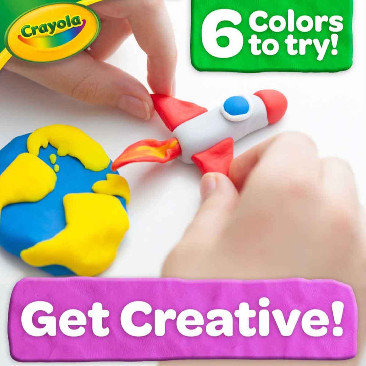 Crayola 1.36 kg Super Soft Orange Dough Bucket Unisex, 3-4 Years