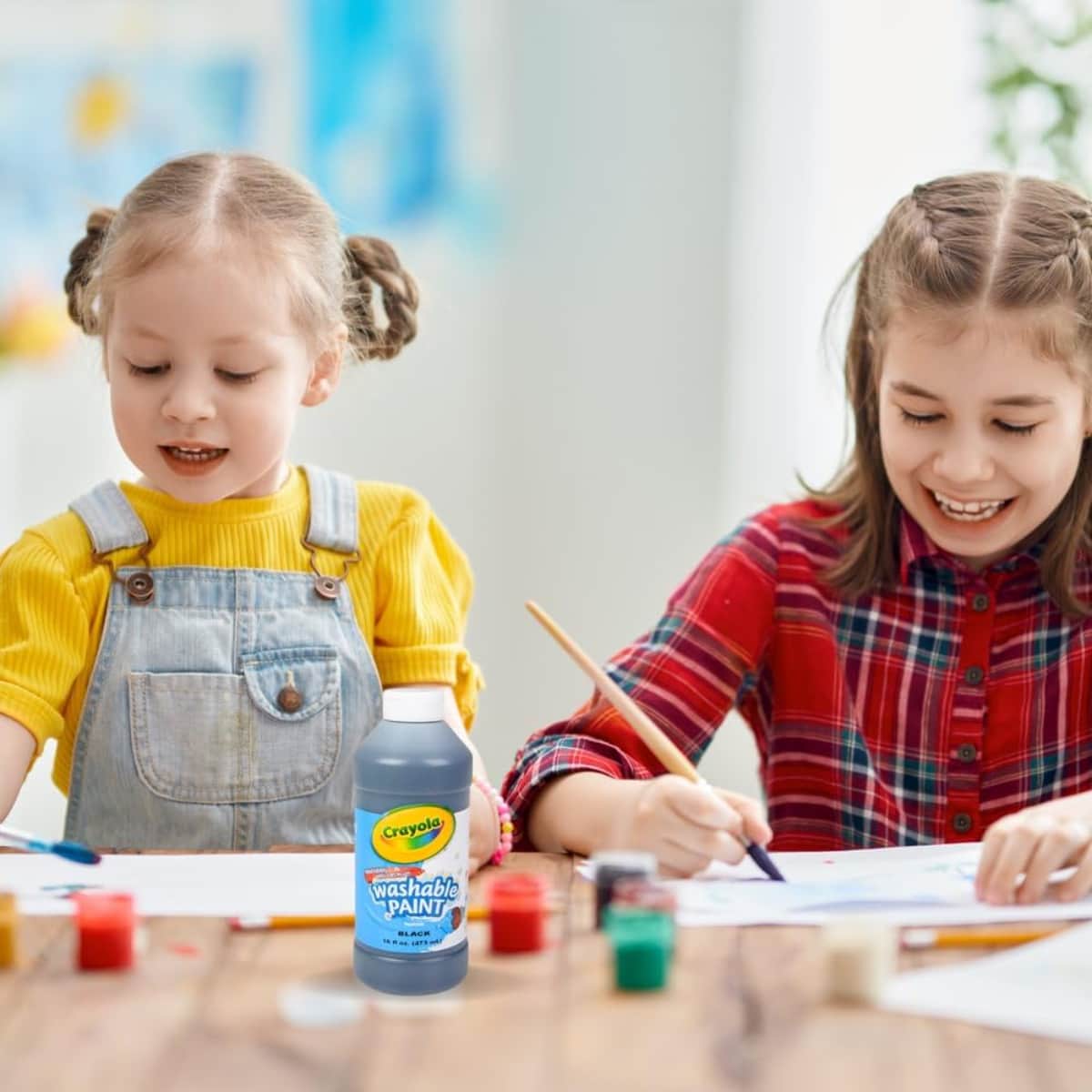 Crayola 16 oz. Non-Toxic Brown Washable Paint Unisex, 3-4 Years