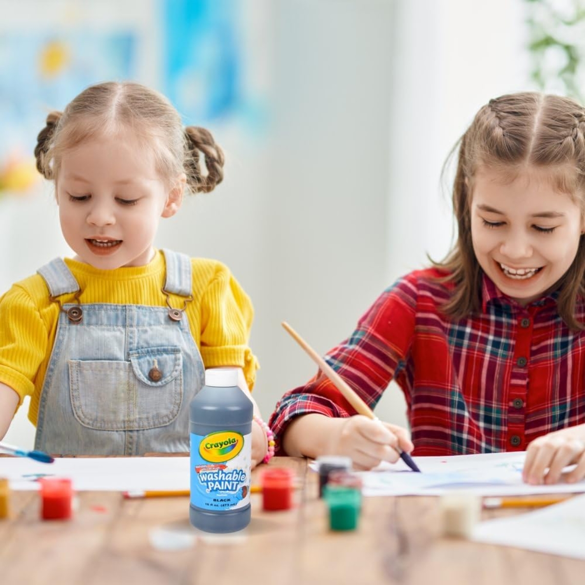 Crayola 16 oz. Non-Toxic Brown Washable Paint Unisex, 3-4 Years