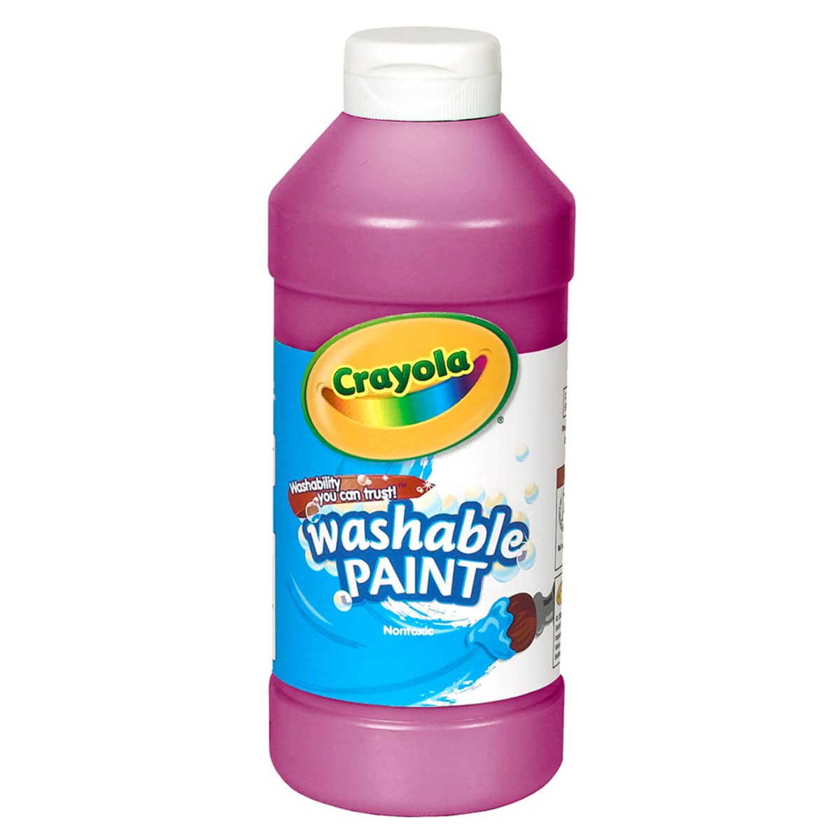 Crayola 16 oz. Non-Toxic Magenta Washable Paint Unisex, 3-4 Years
