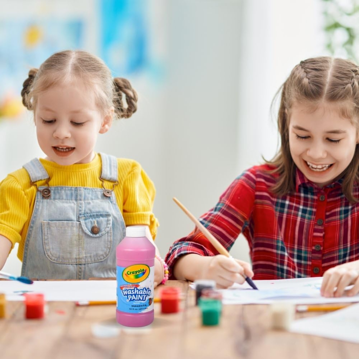 Crayola 16 oz. Non-Toxic Brown Washable Paint Unisex, 3-4 Years