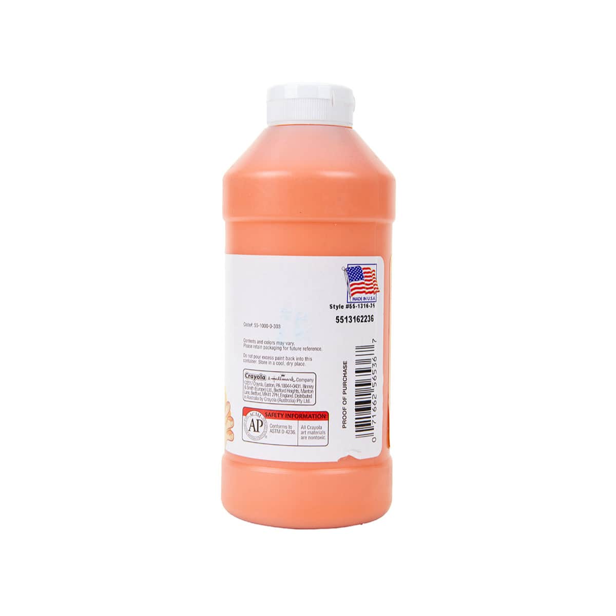 Crayola 16 oz. Washable Brown Finger Paint Unisex, 3-4 Years