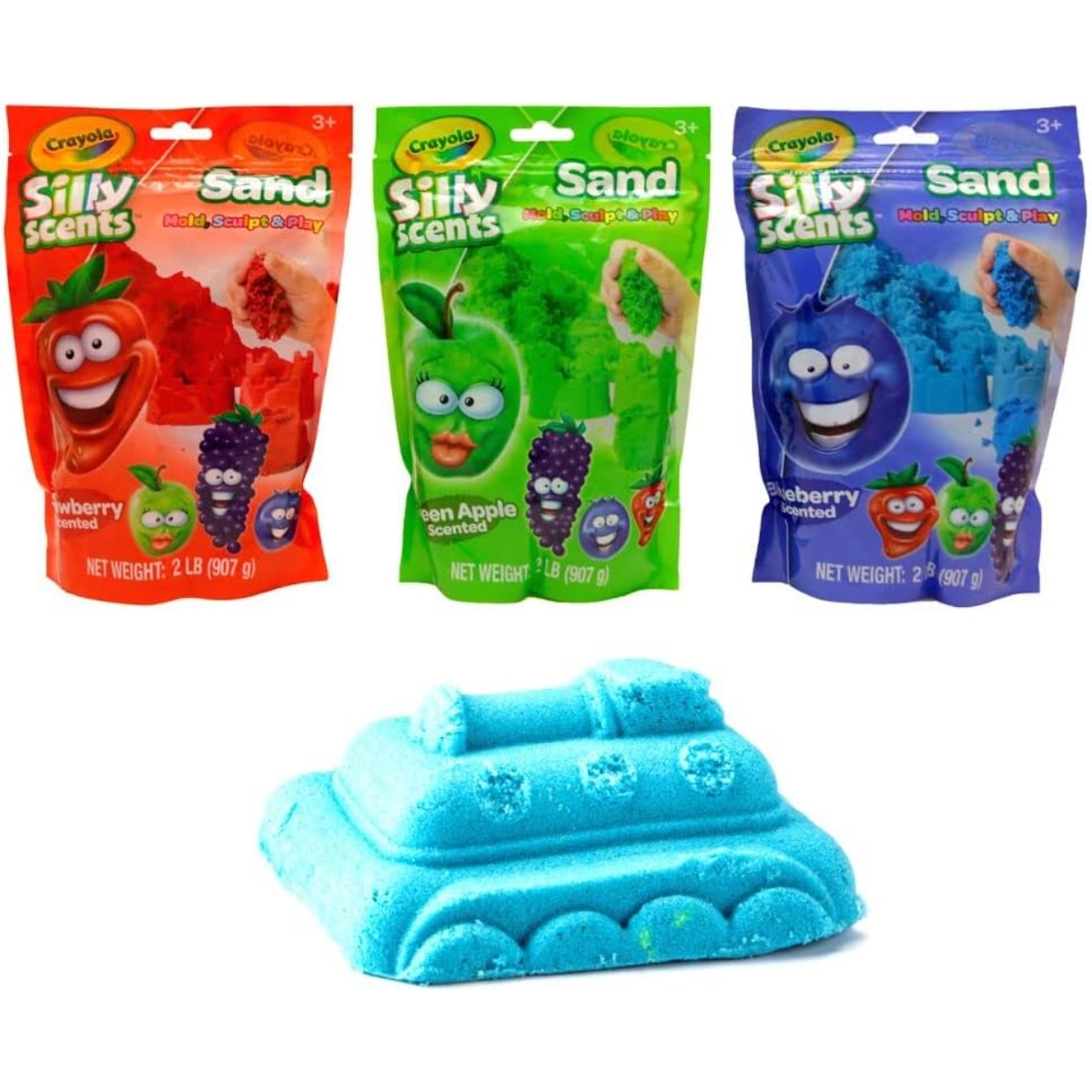 Crayola 2 lb. Assorted Scented Sand Polybag Unisex, 3-4 Years