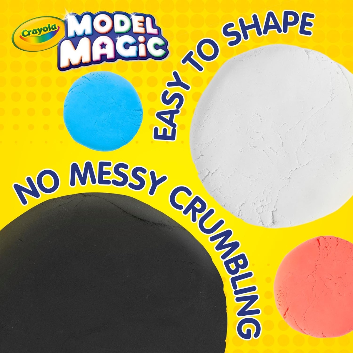 Crayola 4 oz. Model Magic Black Modeling Clay Unisex, 3-4 Years