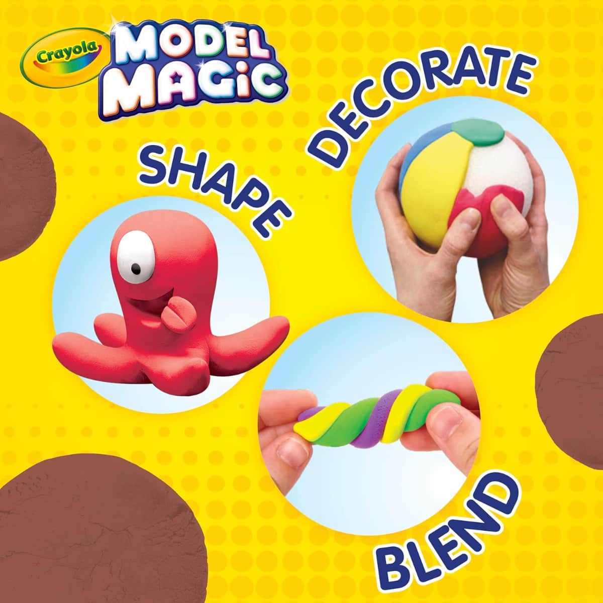 Crayola 4 oz. Model Magic Black Modeling Clay Unisex, 3-4 Years