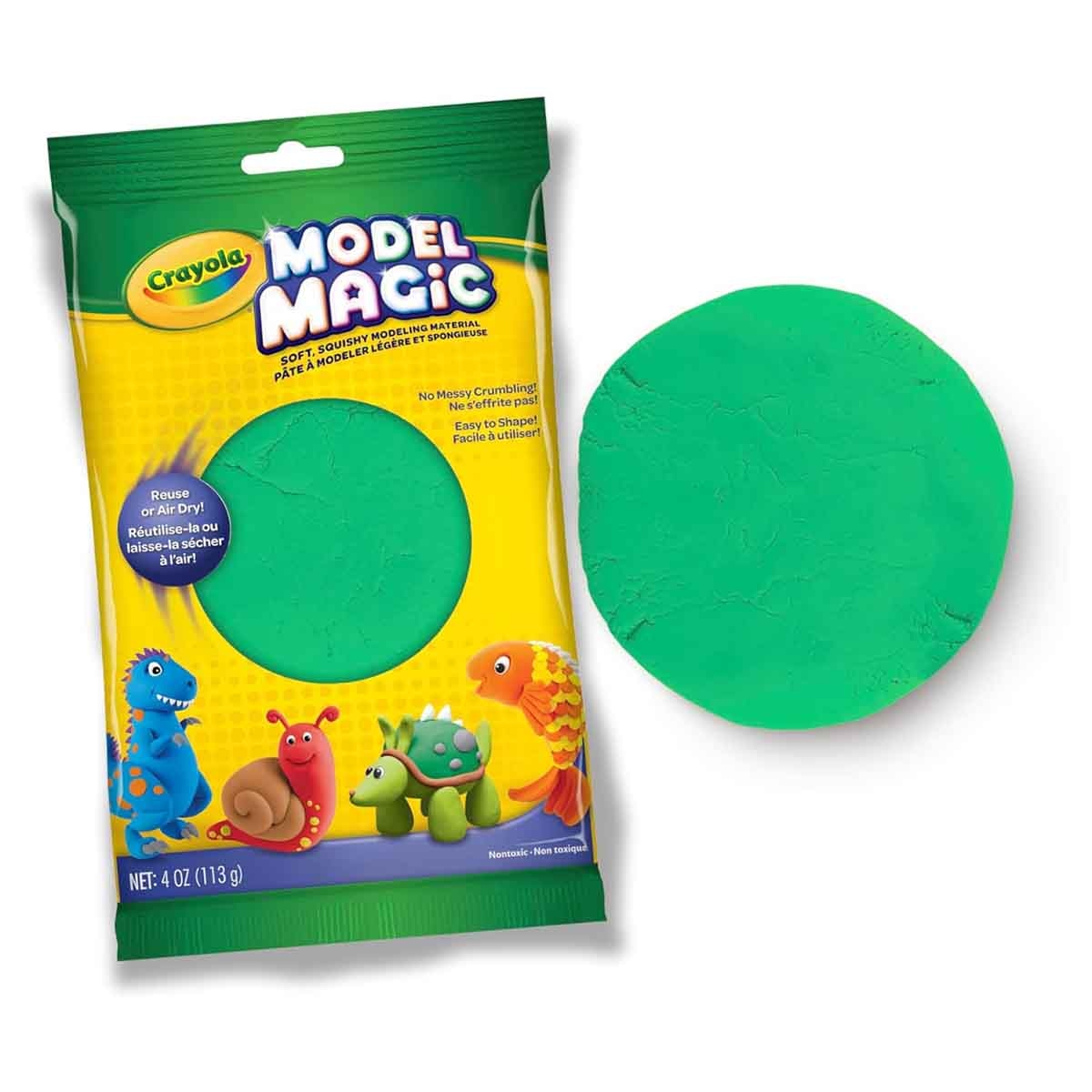 كرايولا طين تشكيل موديل ماجيك بلون بنفسجي بحجم 4 أونصات للجنسين، من عمر 3 إلى 4 سنوات