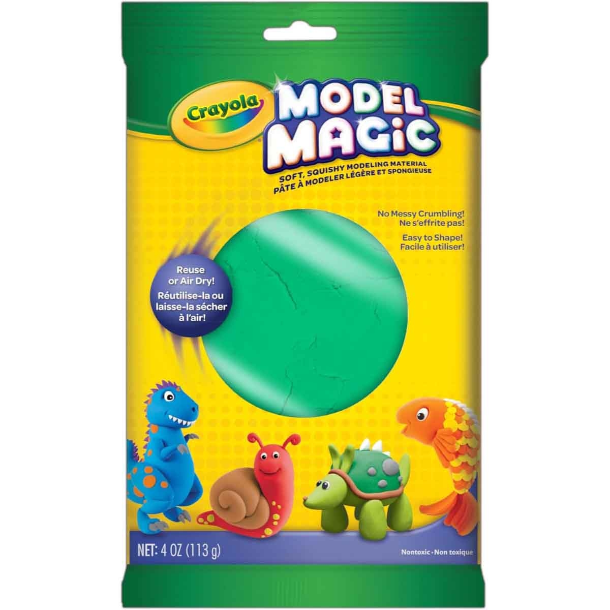 كرايولا طين تشكيل موديل ماجيك بلون بنفسجي بحجم 4 أونصات للجنسين، من عمر 3 إلى 4 سنوات