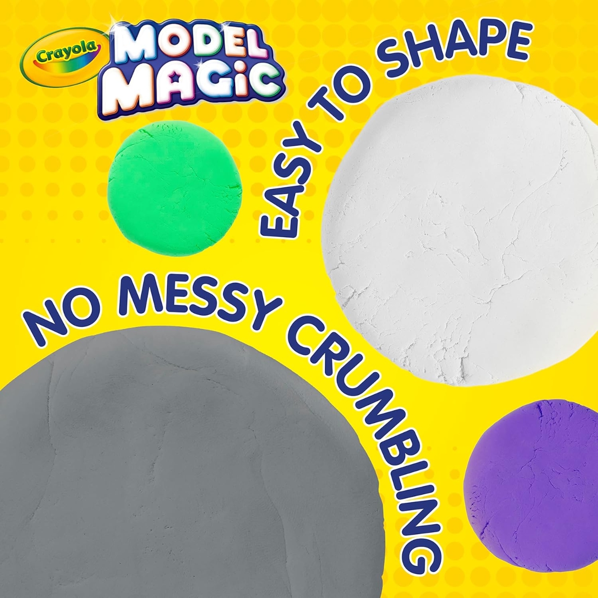 كرايولا طين تشكيل موديل ماجيك بلون أسود بحجم 4 أونصات للجنسين، من عمر 3 إلى 4 سنوات
