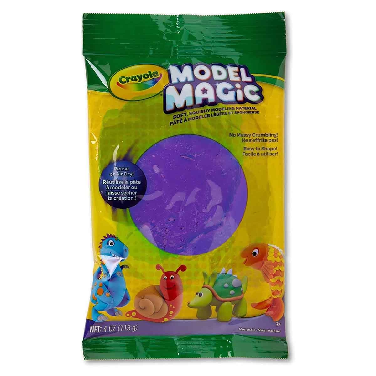 Crayola 4 oz. Model Magic Purple Modeling Clay Unisex, 3-4 Years