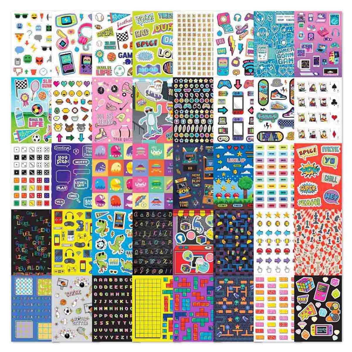 مجموعة كتب ملصقات متنوعة من كرايولا، 4 قطع، للجنسين، من 6 إلى 8 سنوات