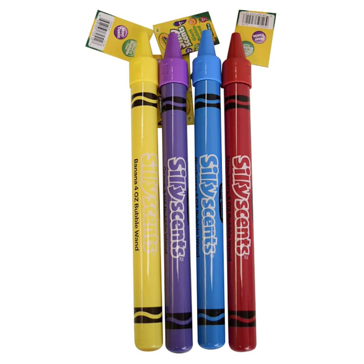 Crayola A1-2440 Silly Scent Bubble Tube Unisex, 5-7 Years, Pack of 4