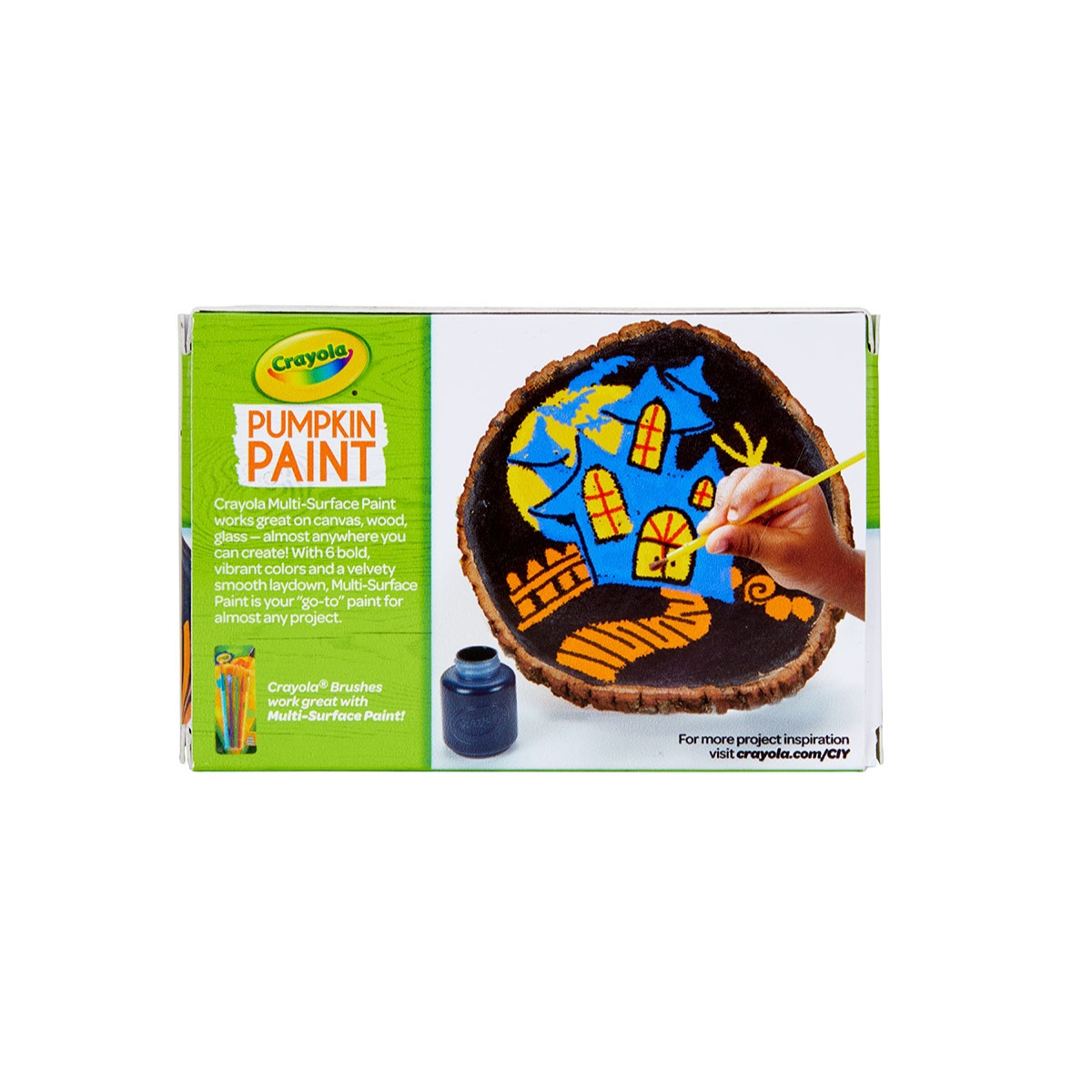 Crayola Acrylic Pumpkin Paint Set Unisex, 5-7 Years, Pack of 6