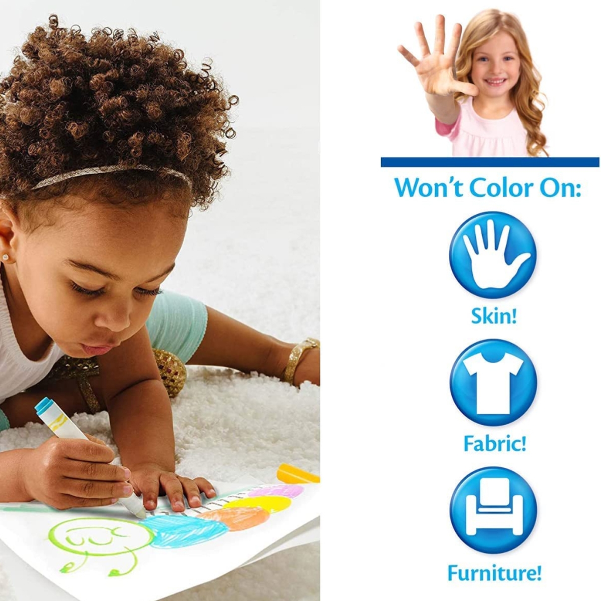 كريولا مجموعة كتاب تلوين أنيمال فريندز مع أقلام تلوين للجنسين، 3-4 سنوات