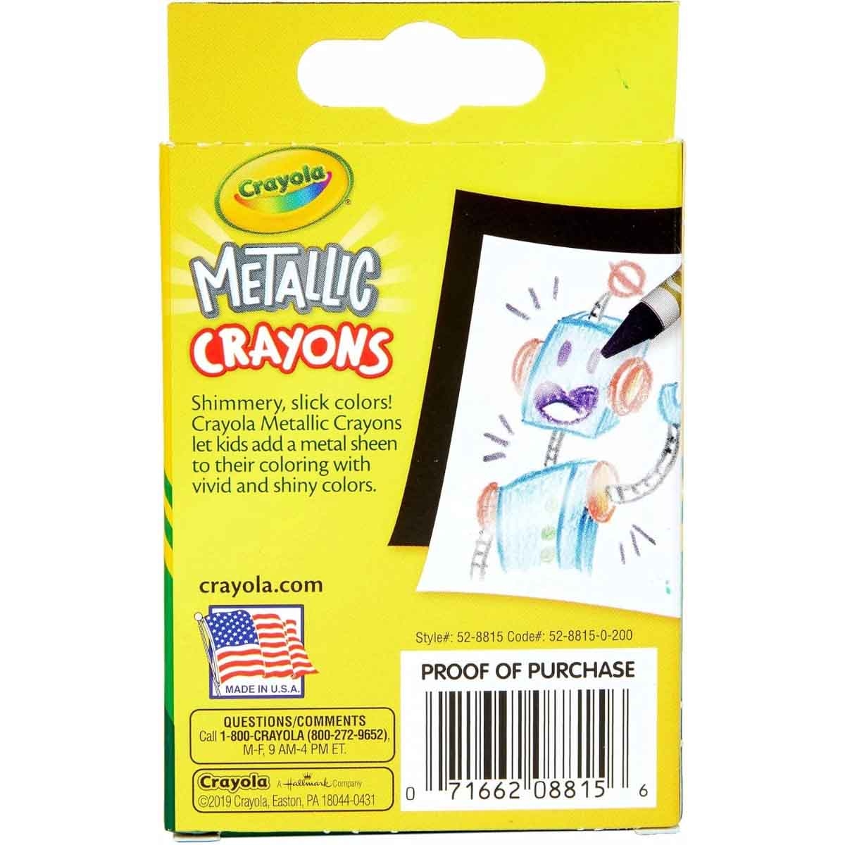 Crayola Art Case & Metallic Crayons with Activity Kit & Assorted Coloring Book Bundle Pack Unisex, 3-4 Years