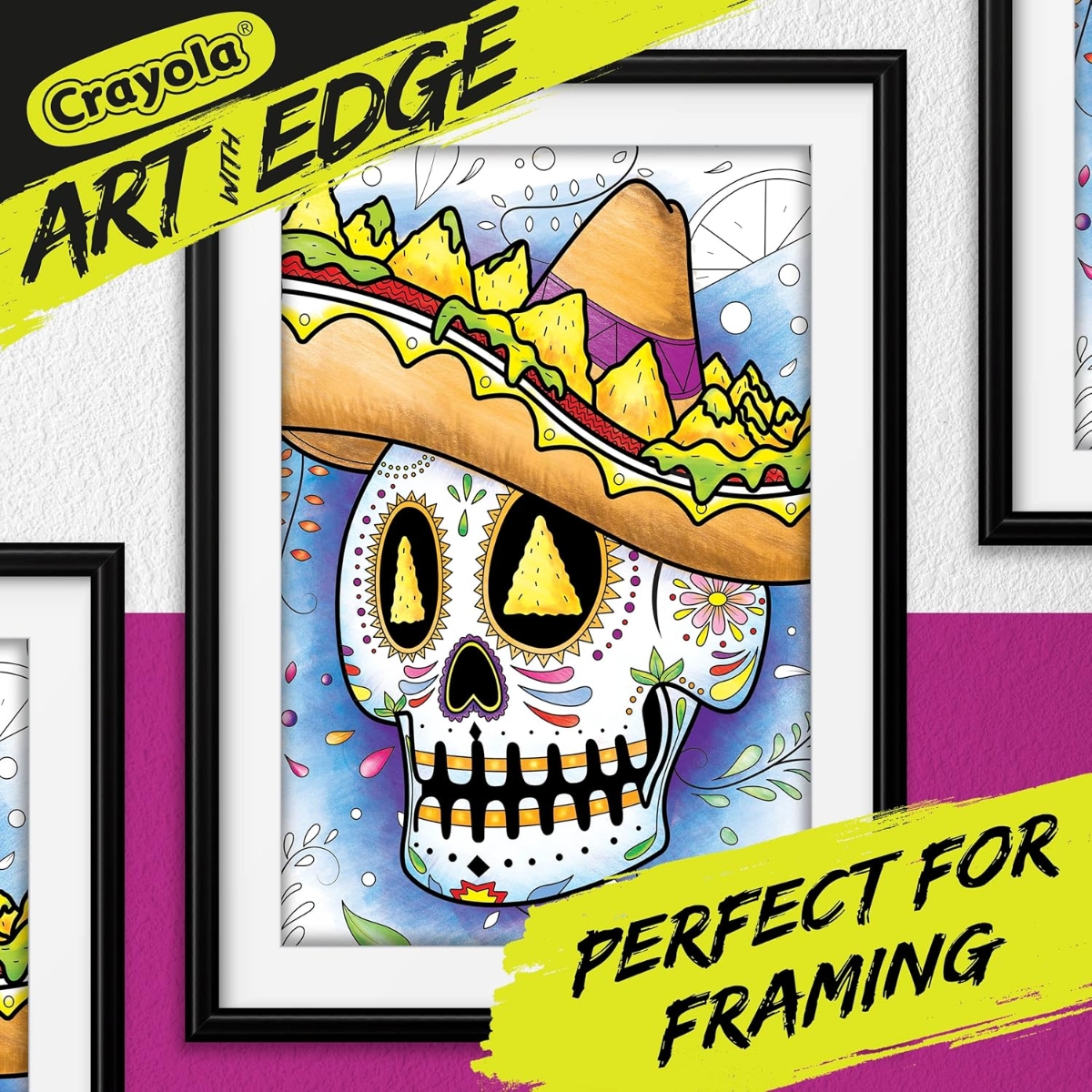 كرايولا دفتر تلوين آرت ويذ إدج شوجر سكالز للجنسين