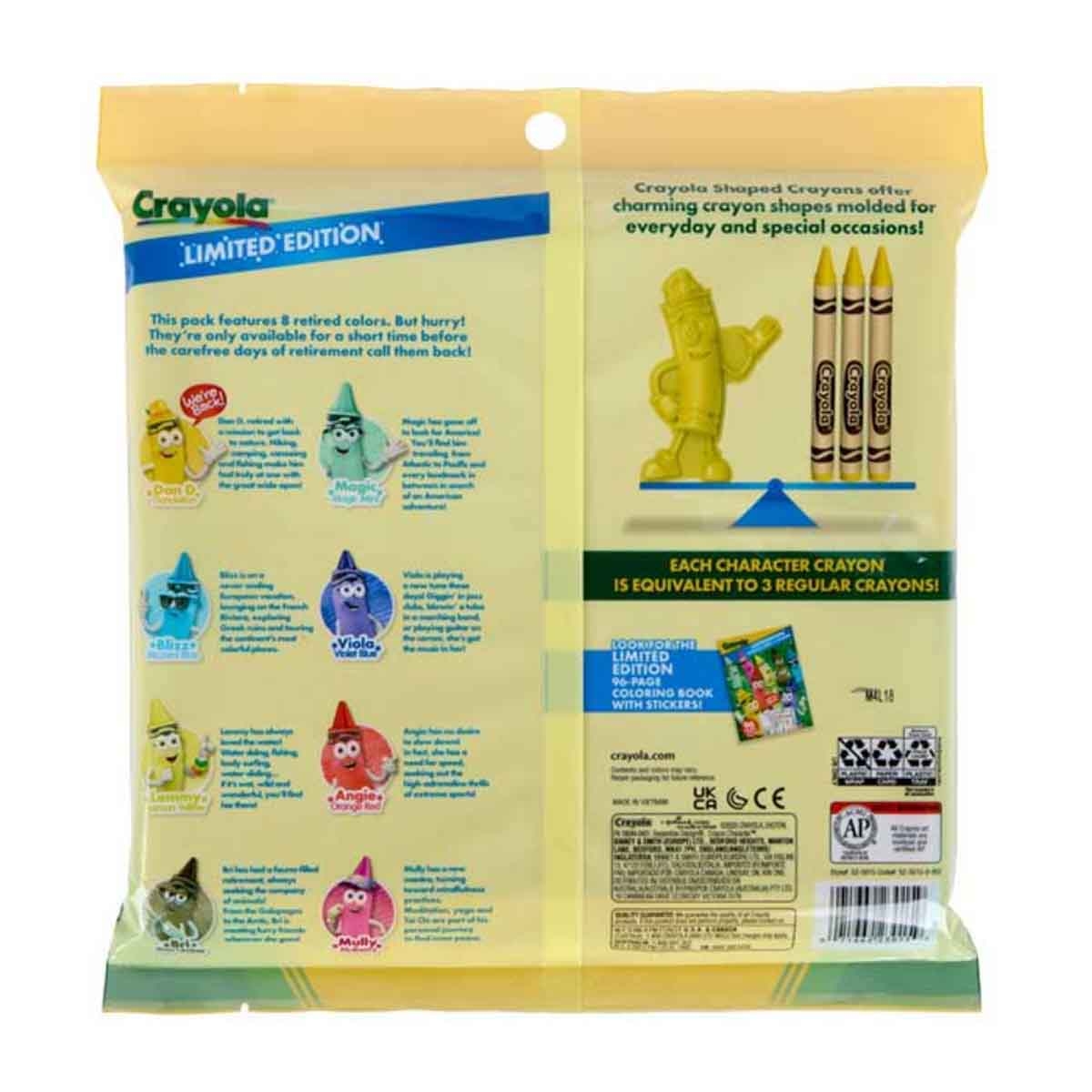 كرايولا مجموعة حقيبة فنان وأقلام شمعية مع لوحة ألوان مائية وكتاب تلوين مجموعة، للجنسين، 3-4 سنوات