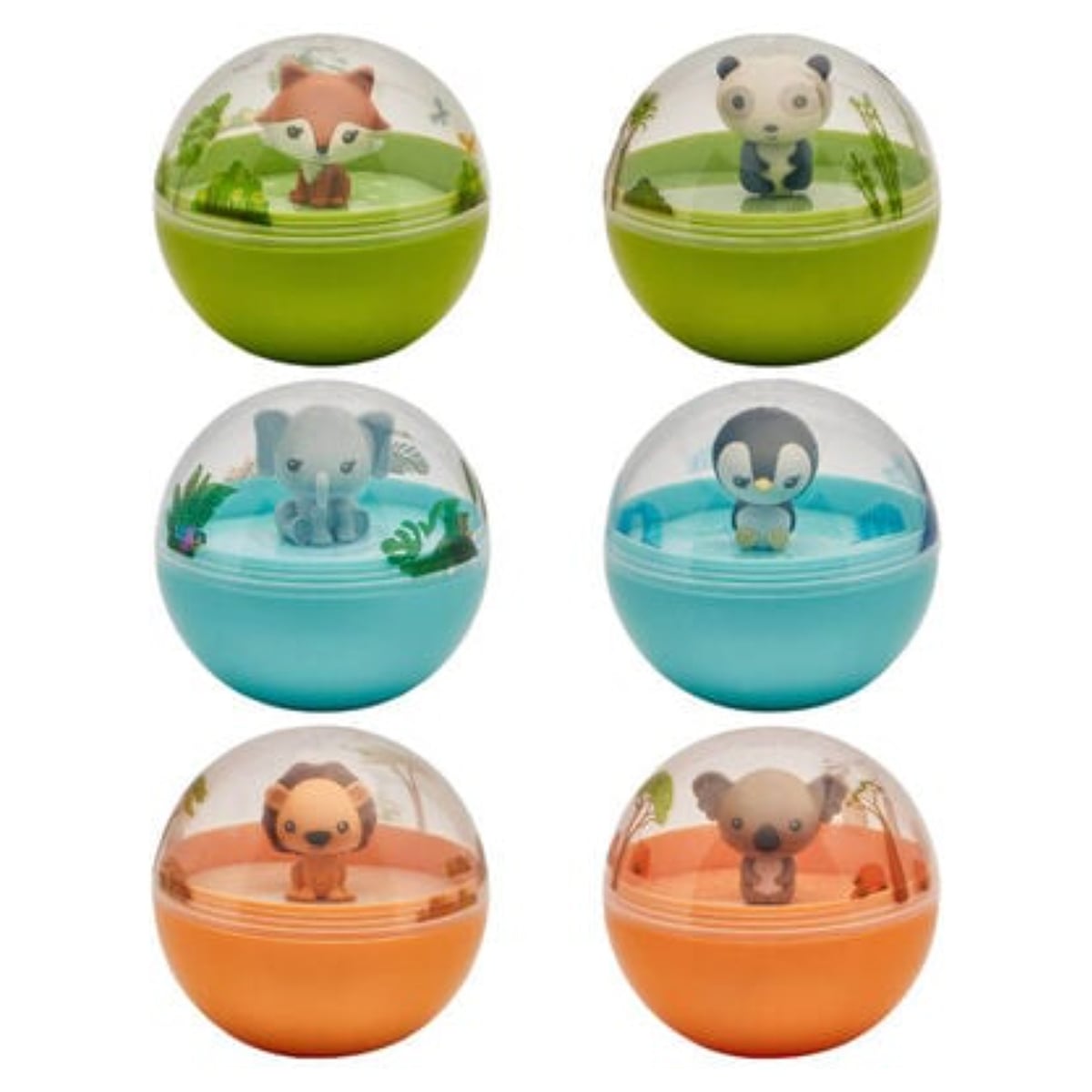 Crayola Assorted 12 Imagipals In Counter Display Mystery Animal Activity Surprise Ball Unisex, 5-7 Years