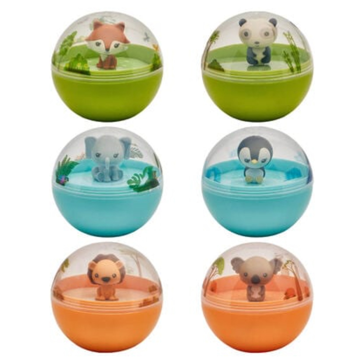 Crayola Assorted 12 Imagipals In Counter Display Mystery Animal Activity Surprise Ball Unisex, 5-7 Years