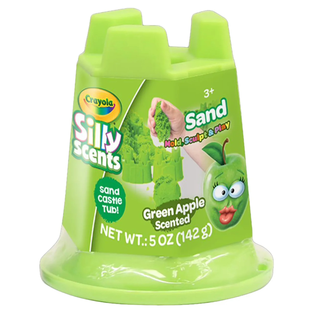 Crayola Assorted Silly Scented Sand Castle Tub Unisex, 3-4 Years
