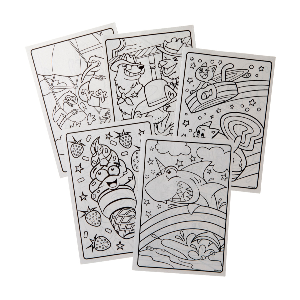 Crayola Awesome Colouring Book Unisex, 3-4 Years