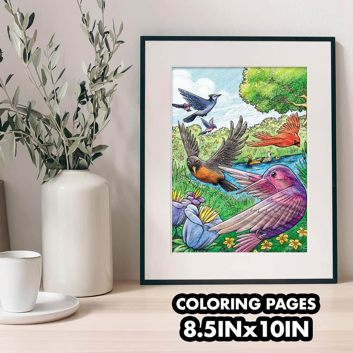 Crayola Bird Watching Colouring Book Unisex, 3-4 Years