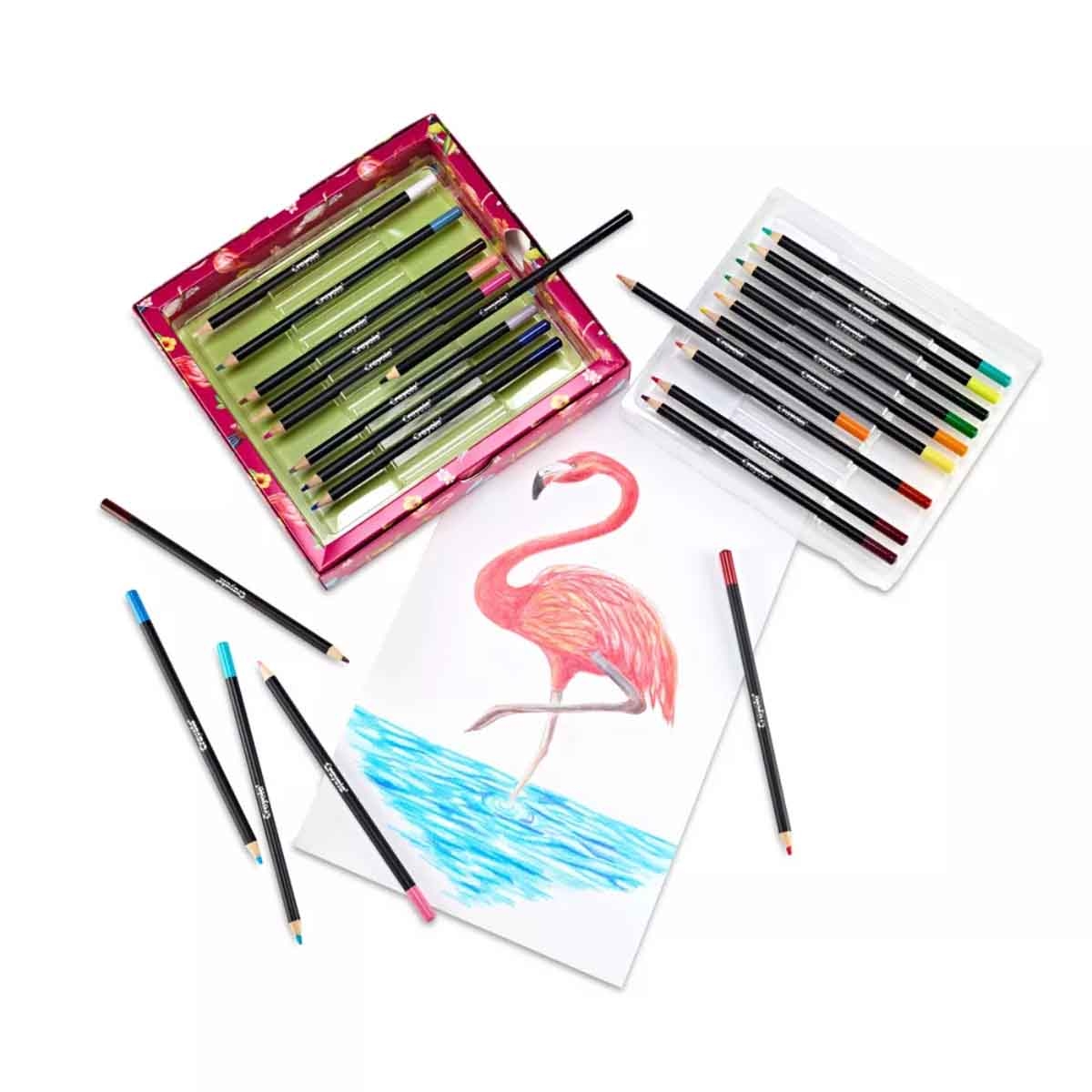 كرايولا اقلام تلوين بليند اند شيد، للجنسين، 5-7 سنوات، مجموعة 24