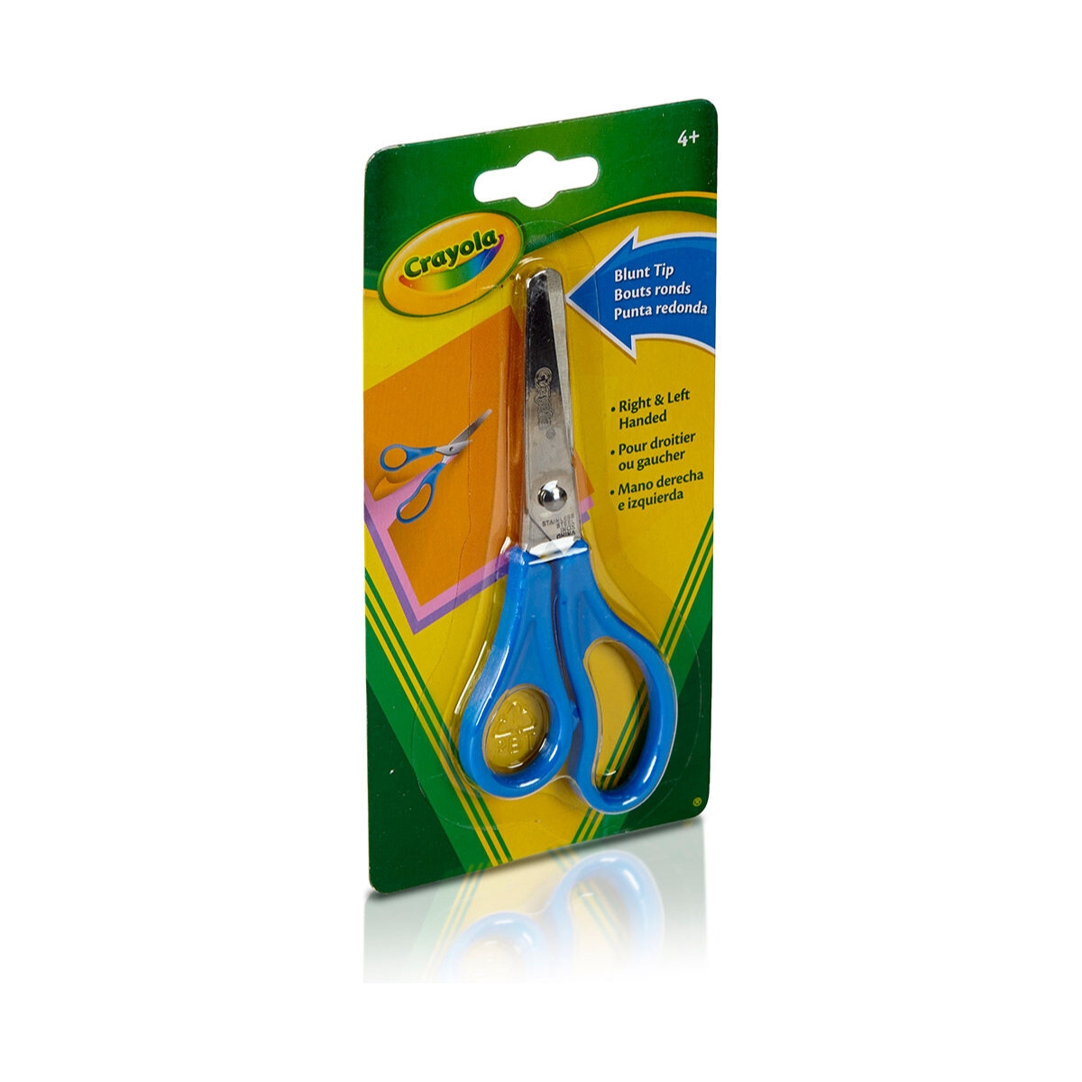 كرايولا مقصات بطرف غير حاد للجنسين، 5-7 سنوات، مجموعة من 12