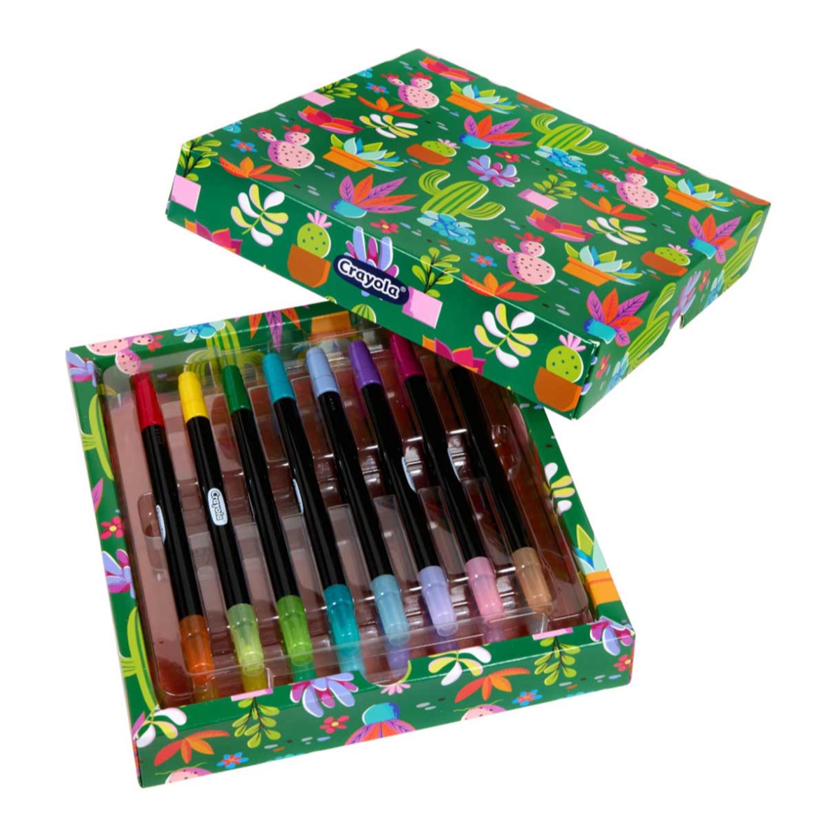 Crayola Brush & Detail Dual-Tip Markers Unisex, 5-7 Years, Pack of 16