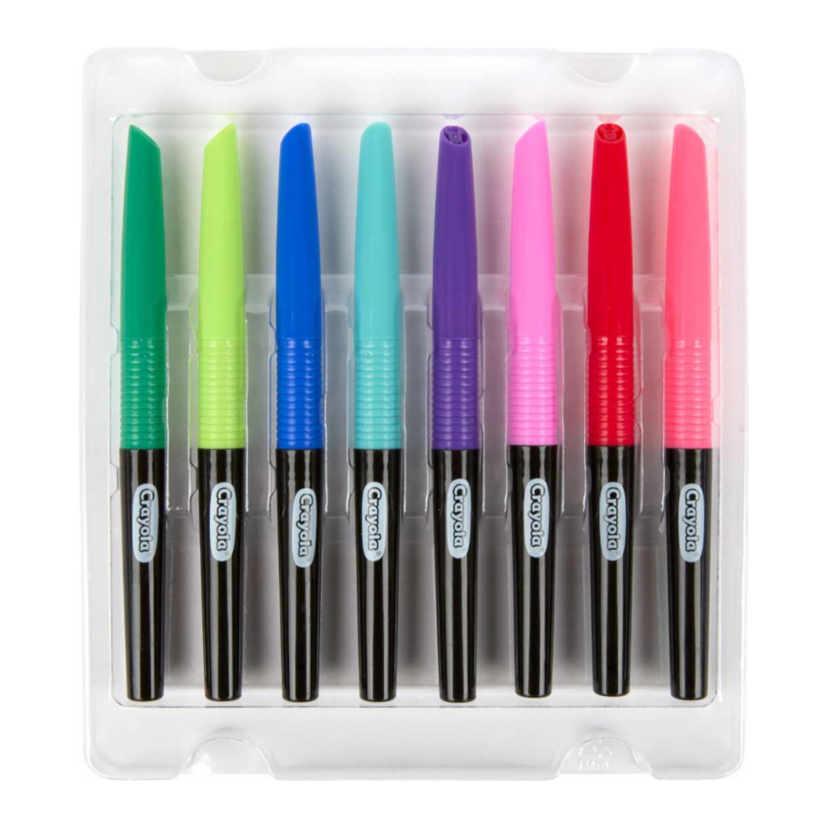 كرايولا أقلام تلوين بطرف فرشاة للدمج، للجنسين، من عمر 5 إلى 7 سنوات، مجموعة من 16 قطعة