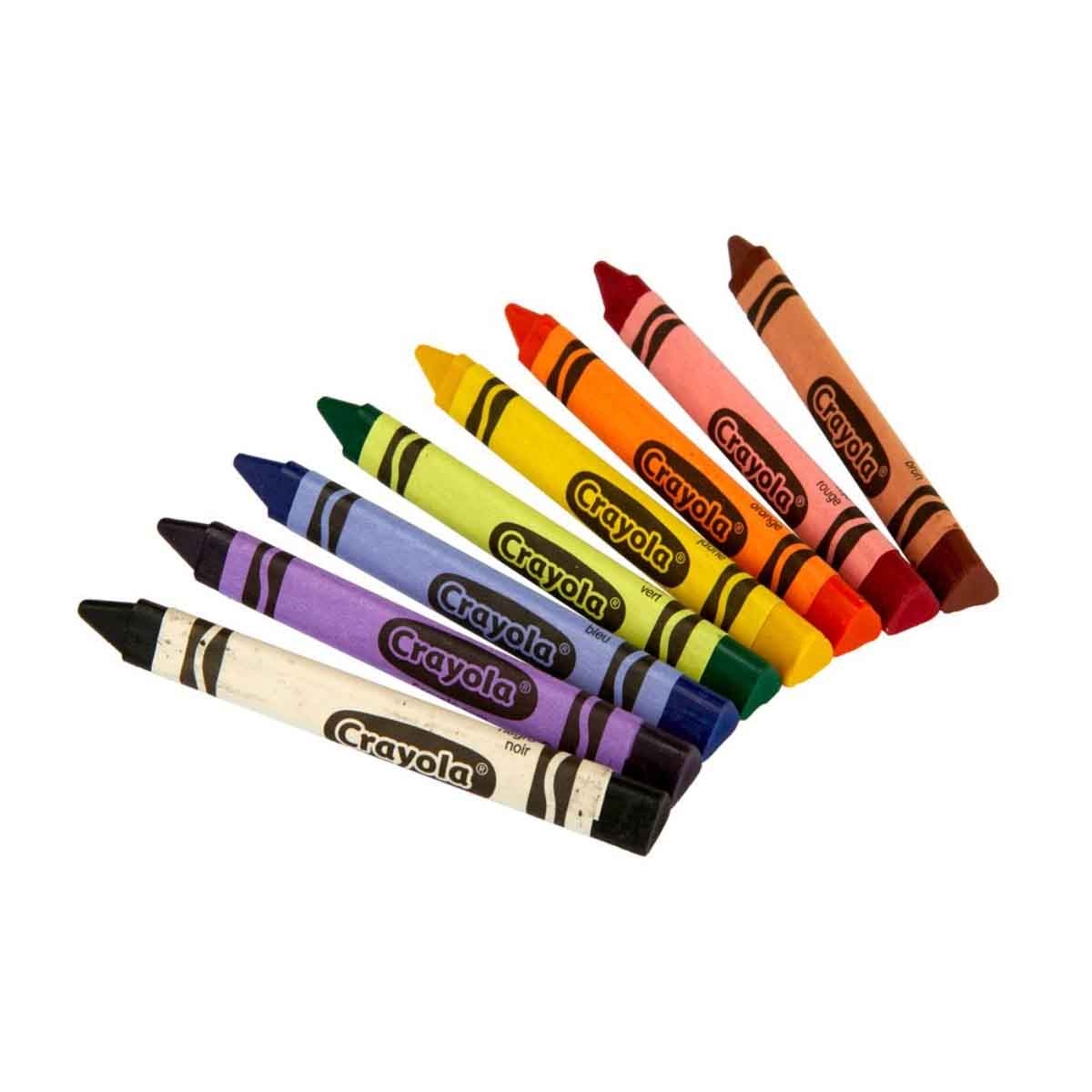 Crayola Classic & Triangular Crayons with Colouring Book & Colouring Pages Bundle Pack Unisex, 3-4 Years