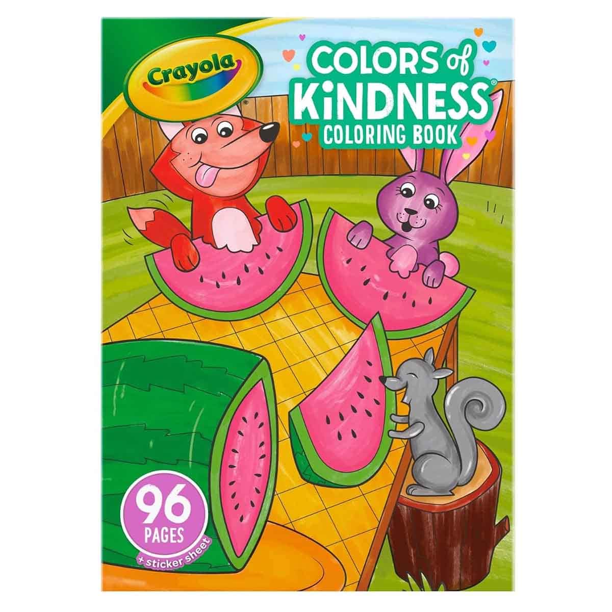 Crayola Classic & Triangular Crayons with Colouring Book & Colouring Pages Bundle Pack Unisex, 3-4 Years